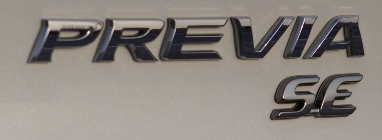 Toyota Previa 2020 Toyota Previa SE (XR50), 5dr MPV, 2.4L 4cyl Petrol, Automatic, Front Wheel Drive