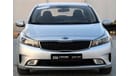 Kia Cerato Kia Cerato 2017, GCC, in excellent condition, without accidents, very clean  from inside and outside