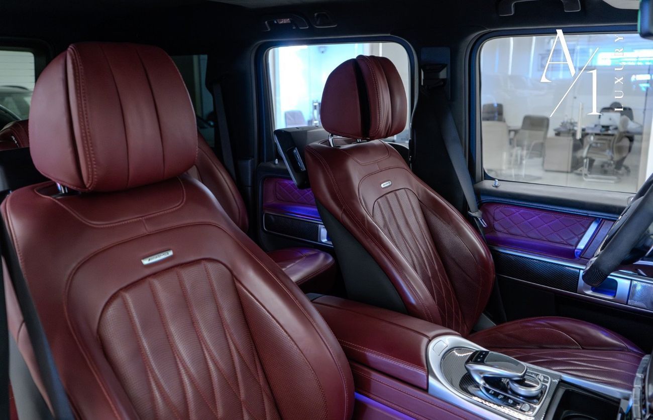 مرسيدس بنز G 63 AMG 2020 Mercedes G63, Double Night Package, Fully Loaded, Full Service History, Carbon Fibre Accents, E