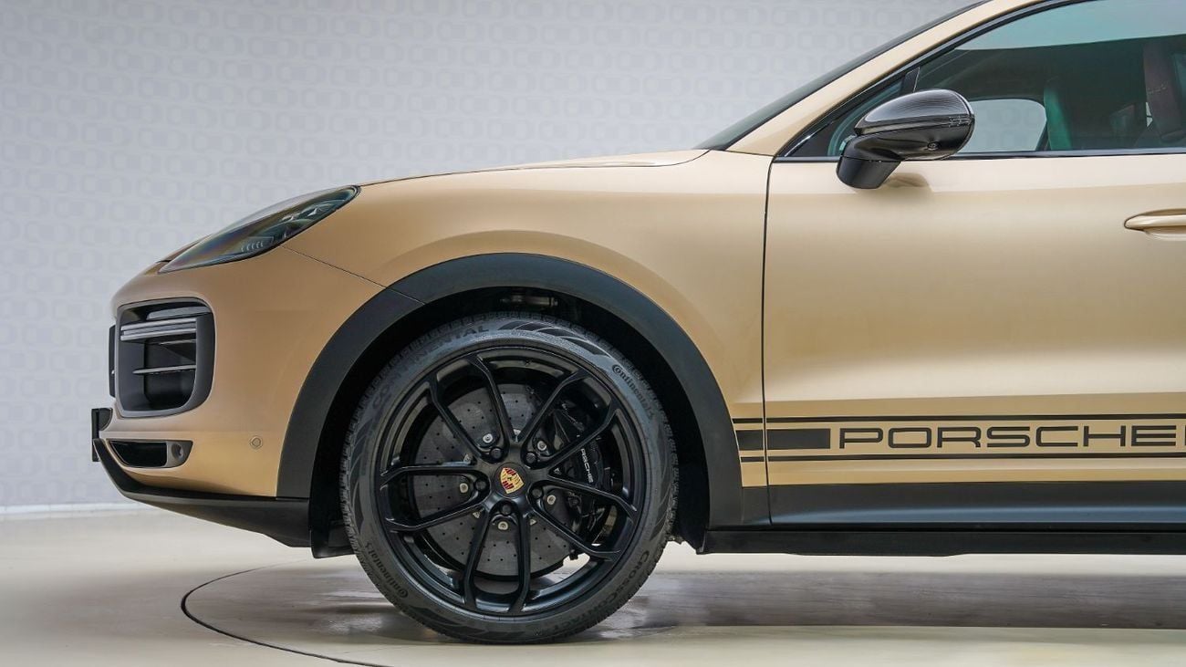 Porsche Cayenne Turbo GT 4.0L | AED 6,630 PM | Warranty May 2026 | GCC