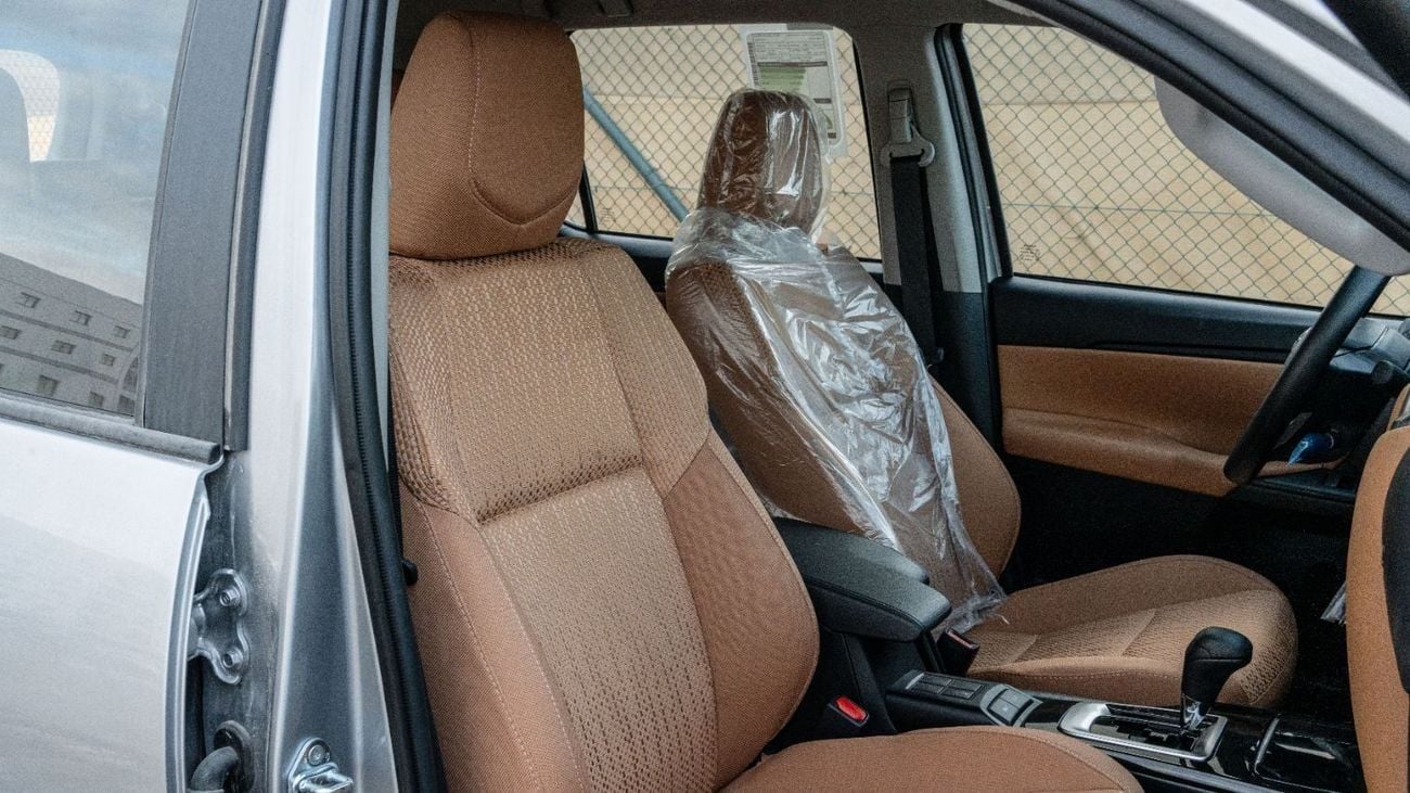 تويوتا فورتونر 2026 Toyota Fortuner GX 2.7 AT Petrol (Silver-Tan) RWD