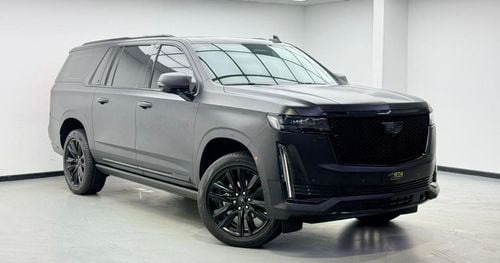 Cadillac Escalade SPORT PLATINUM 2024 Cadillac Escalade Black Edition, 2028 Cadillac Warranty, Pilot Seats, GCC