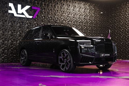 Rolls Royce Cullinan BLACK BADGE 2020 Rolls Royce Cullinan Black Badge Full loaded