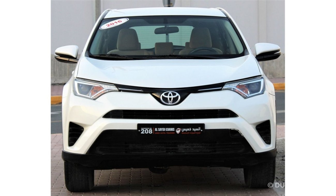 Toyota RAV4 Toyota RAV 2016 GCC, in excellent condition, without accidents, very clean from inside and outside