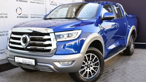 Great Wall Poer AED 1439 PM | 2.0L PLATINUM 4WD GCC AGENCY WARRANTY UP TO 2028 OR 150K KM