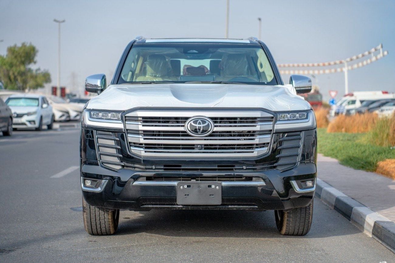 تويوتا لاند كروزر Landcruiser VX 4.0L black with beige interior LHD 2025 brand new LHD