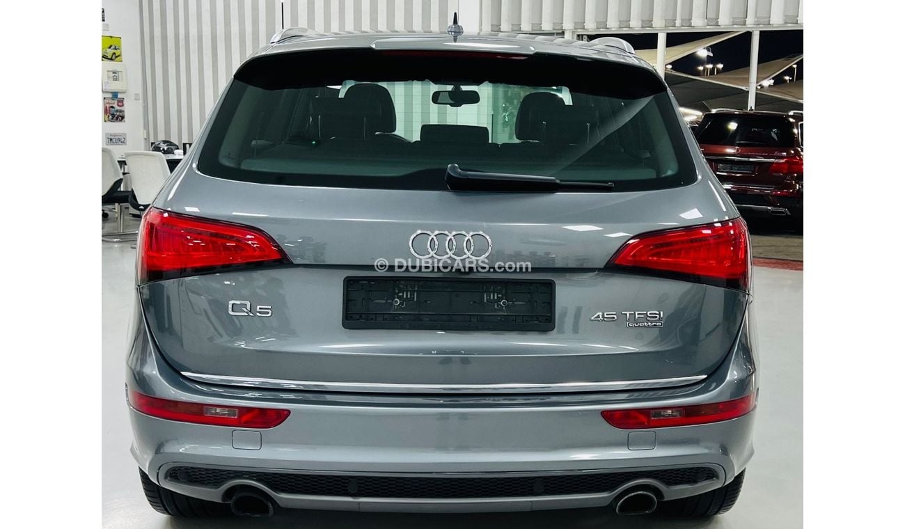 Audi Q5 45 TFSI S-Line GCC .. FSH .. S line .. V6 .. Full Options .. Perfect Condition