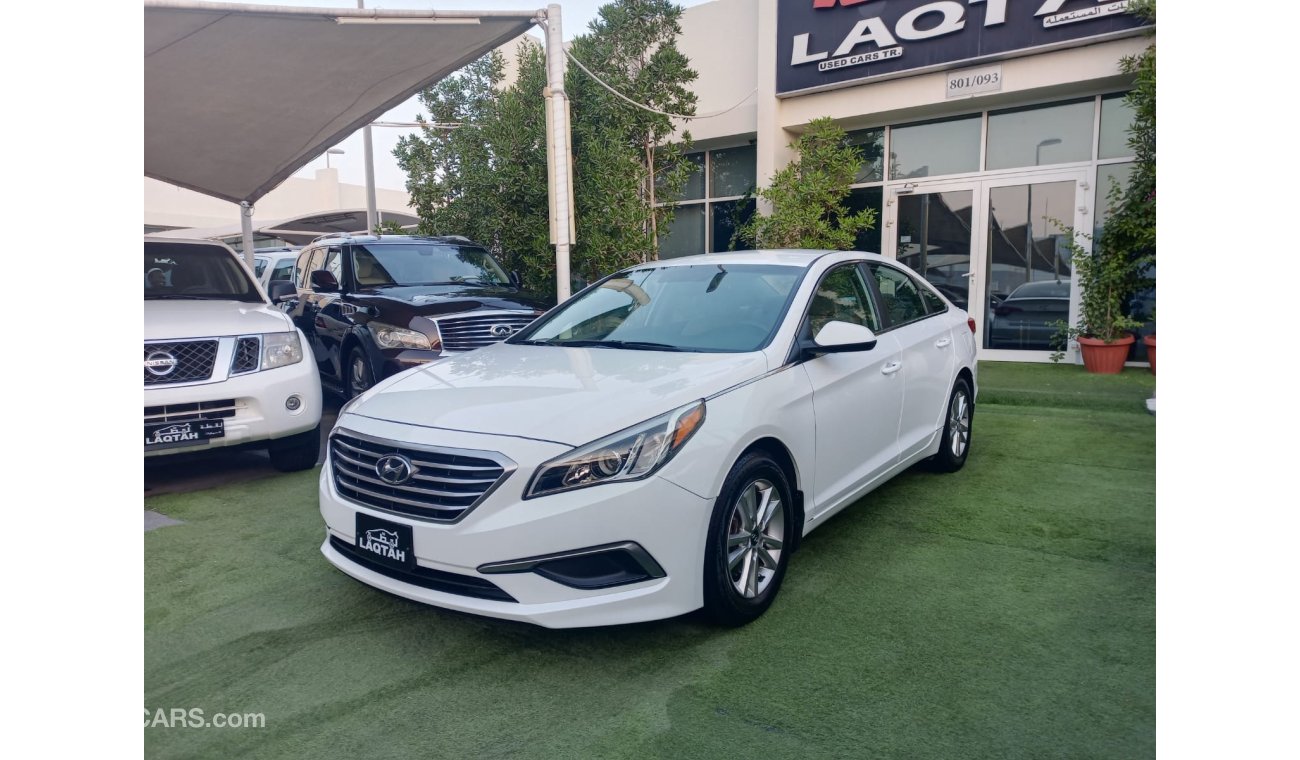 Hyundai Sonata 2016 model imported cruise control screen rear spoiler camera in excellent condition