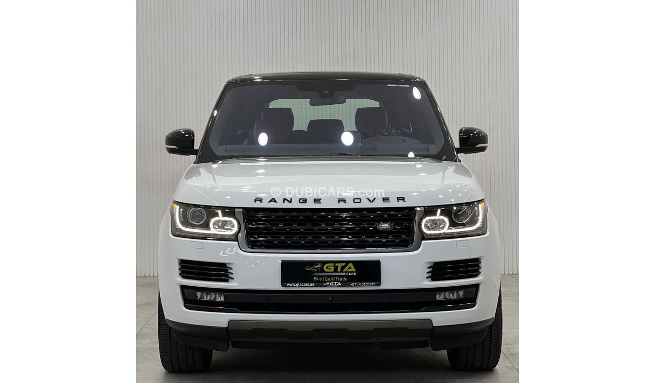 لاند روفر رينج روفر 2016 Range Rover Vogue SE V8 Supercharged, Warranty, Full Service History, Excellent condition, GCC