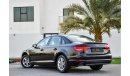 Audi A4 - 2017 - Low Mileage! - AED 1,742 per month - 0% Downpayment