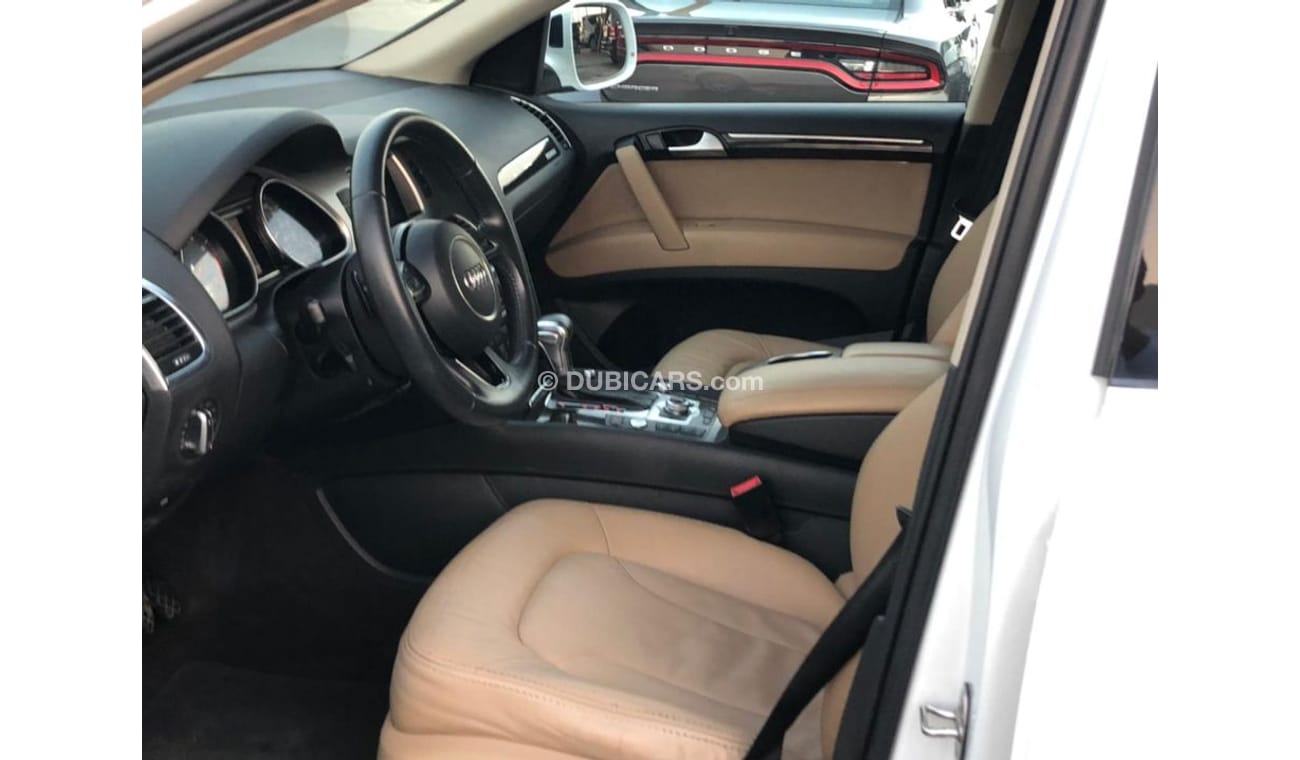 أودي Q7 النوع : اودي Q7 الموديل : 2013 المواصفات :     خليجي فل مواصفات بانوراما شاشه وتحكم كهربي كامل  وتشغ