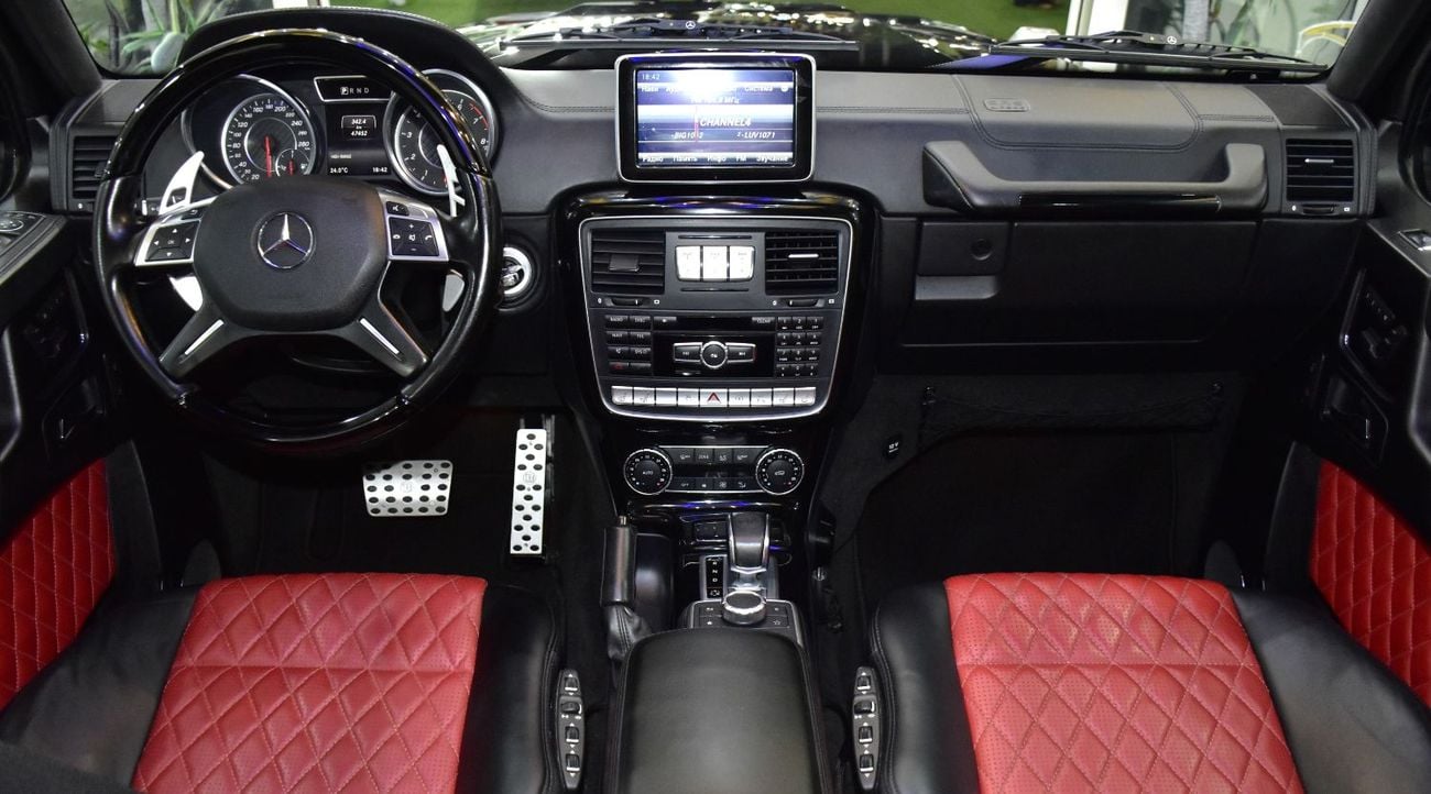 مرسيدس بنز G 63 AMG EXCELLENT DEAL for our Mercedes Benz G63 - Brabus Kit ( 2016 Model ) in Black Color European Specs