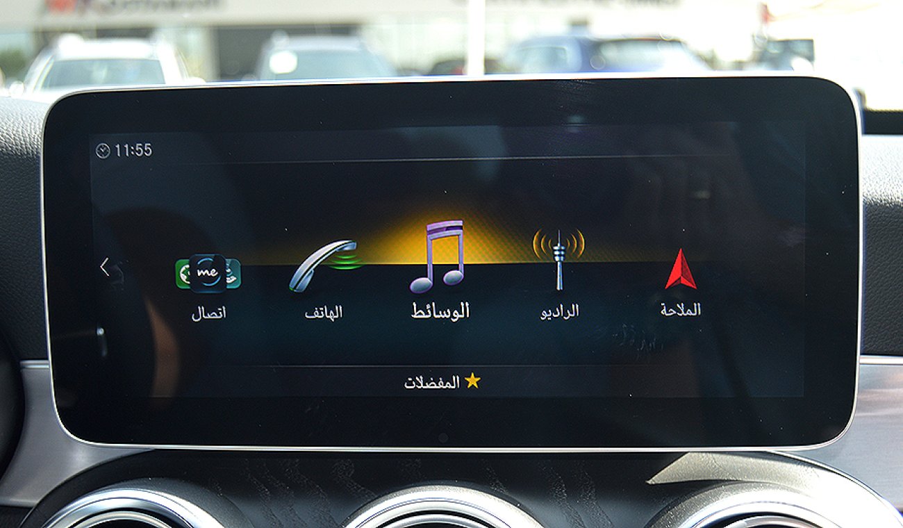 مرسيدس بنز C200 AMG 2020, I-4 Engine, GCC, 0km with 3 Years or 100,000km Warranty # Wireless Mobile Phone Charging