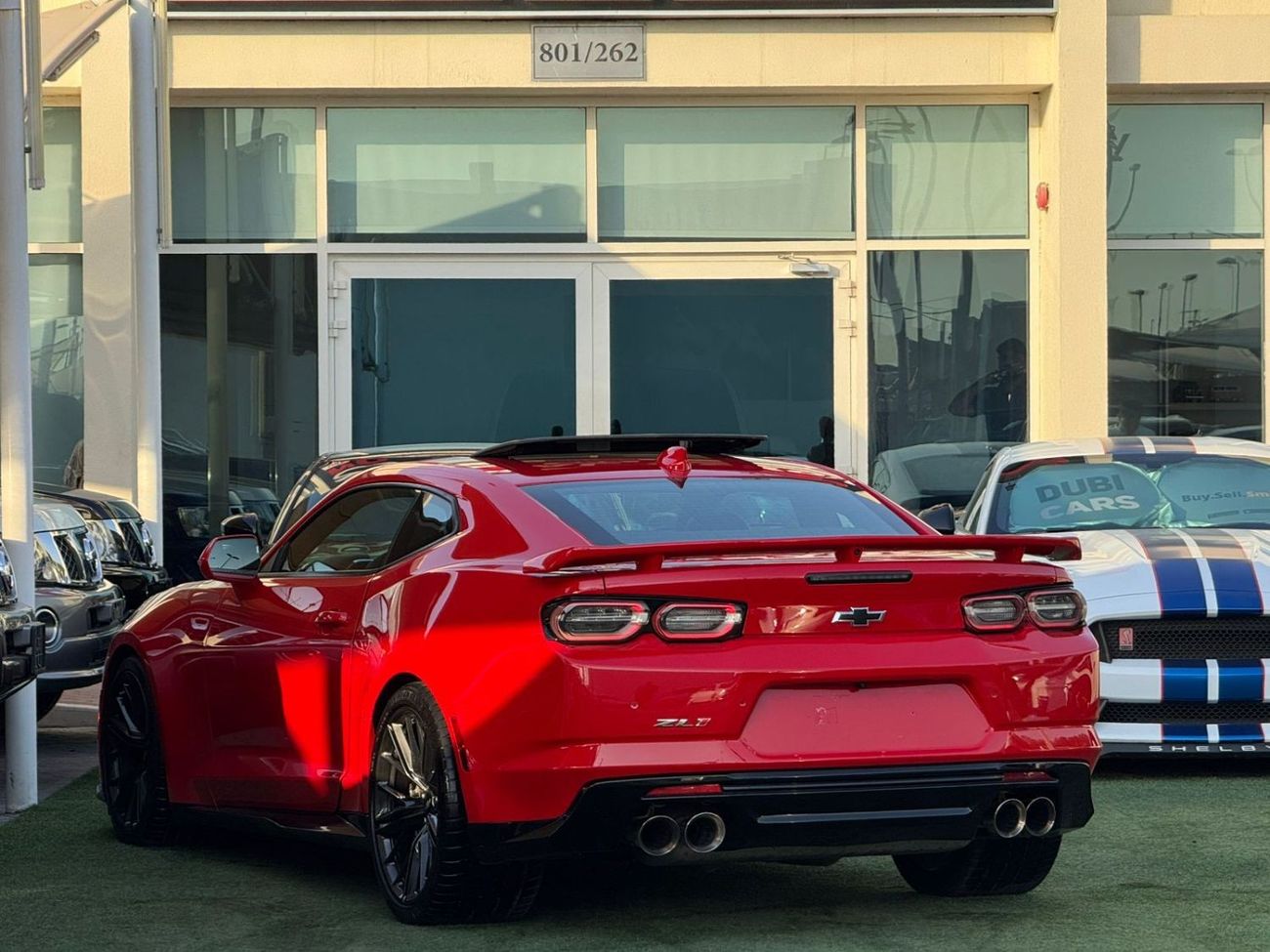 شيفروليه كامارو شيفورليه كامارو 2019 خليجي ZL1  فل ابشن صبغ وكاله تشييكات وكاله بحاله ممتازه