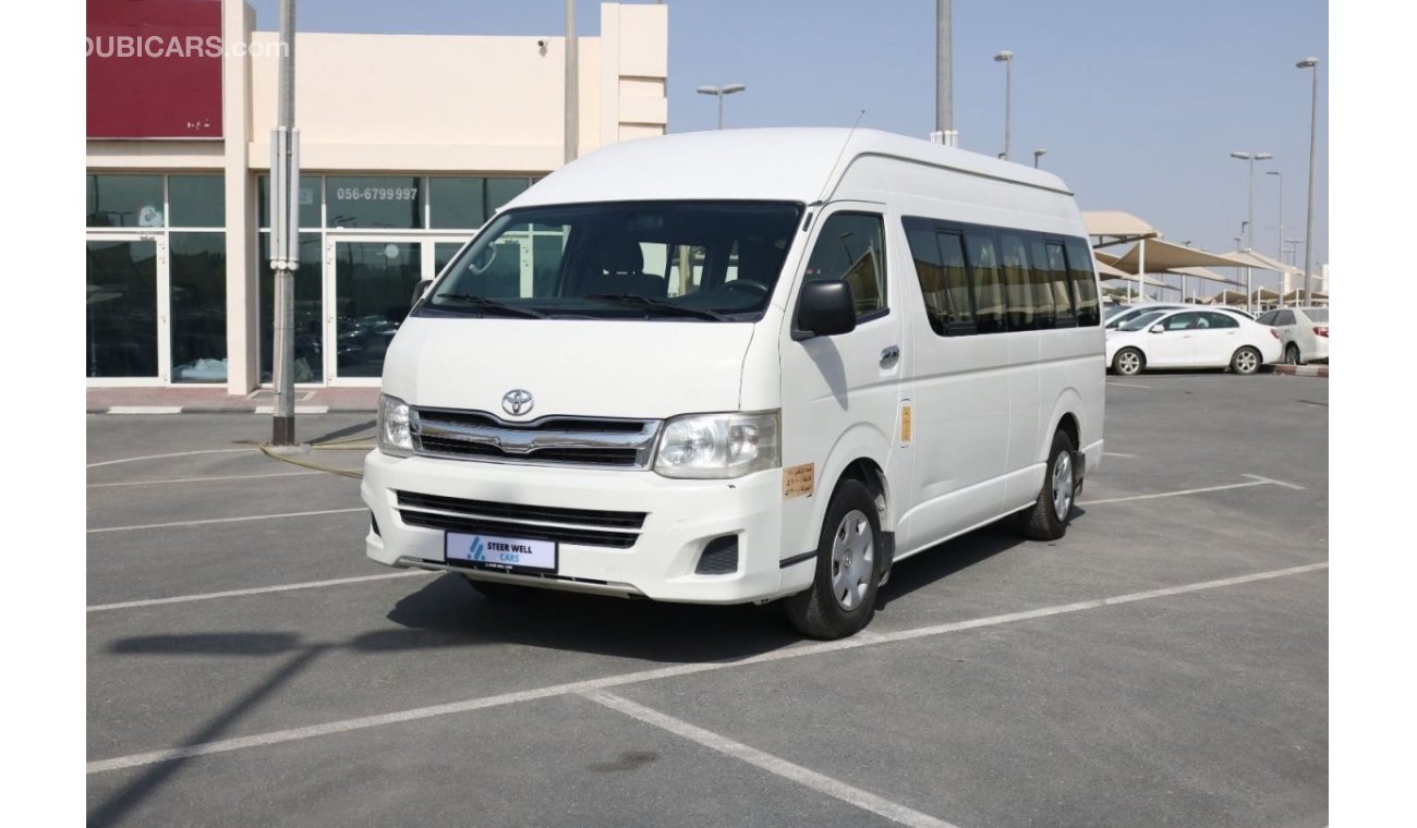 Toyota Hiace GL 15 SEATER HI ROOF PASSENGER BUS WITH GCC SPECS