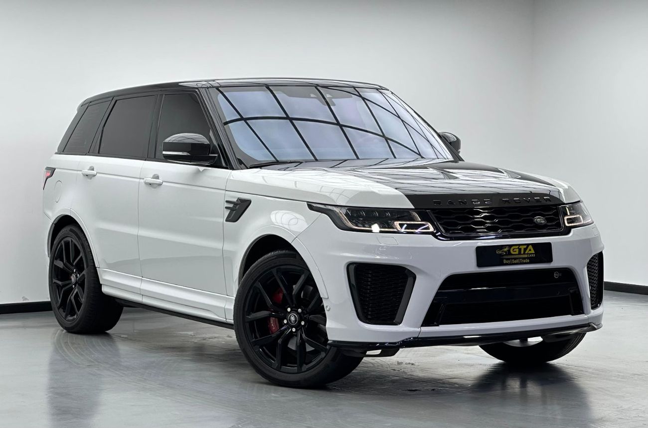 Land Rover Range Rover Sport SVR 5.0L (575 HP) 4WD 2022 Range Rover Sport SVR, 2027 Range Rover Warranty + Service Pack, Fully Lo