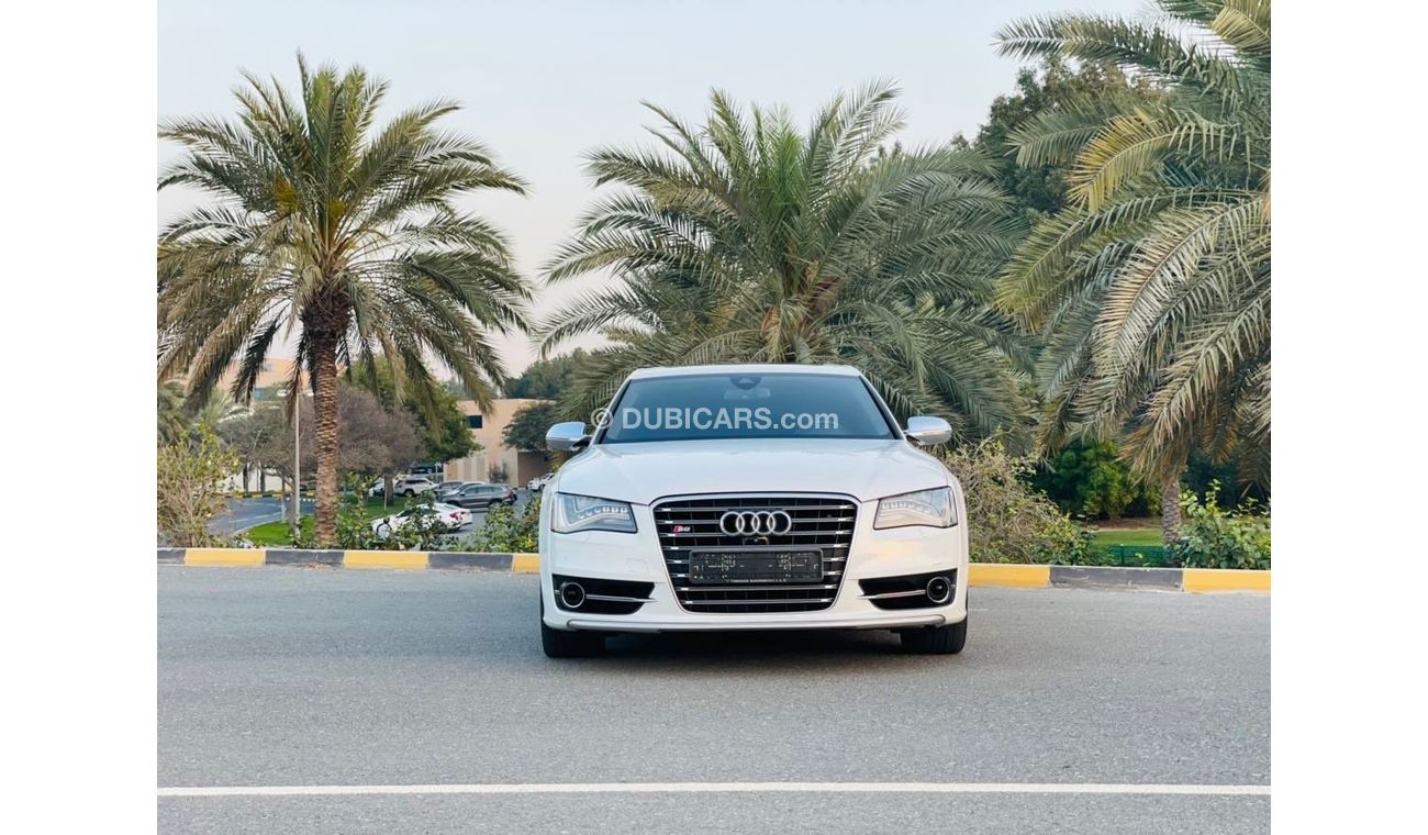 Audi S8 TFSI quattro Top AUDI S8 MODEL 2014 GCC SPACE FULL OPTION FULL SERVER HISTORY IN COMPANY