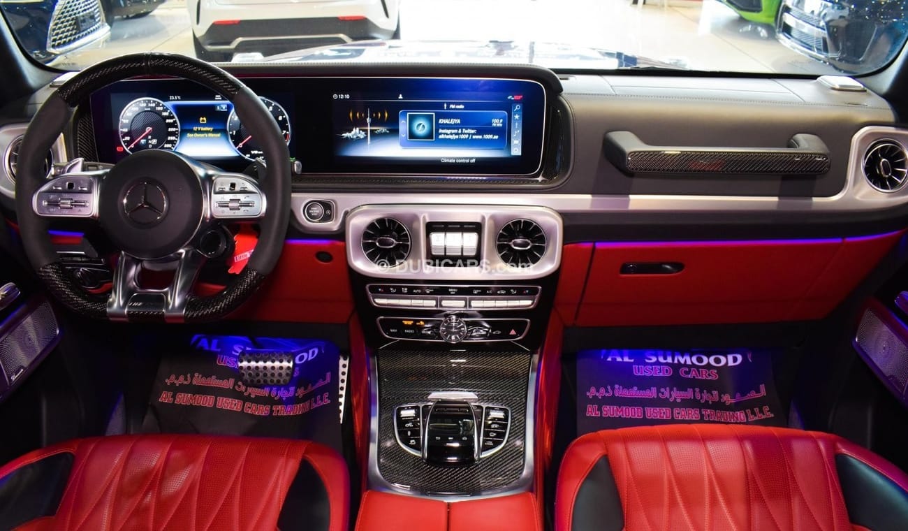 Mercedes-Benz G 63 AMG BRAND NEW MERCEDES BENZ G 63 AMG - 2021 - FULL CARBON FIBER - NIGHT PACKAGE - BACK DVD