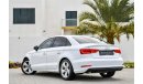 Audi A3 2 Y Warranty!  GCC - AED 939 per month - 0% Downpayment
