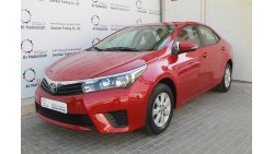 Toyota Corolla 2.0L SE 2015 MODEL WITH CRUISE CONTROL