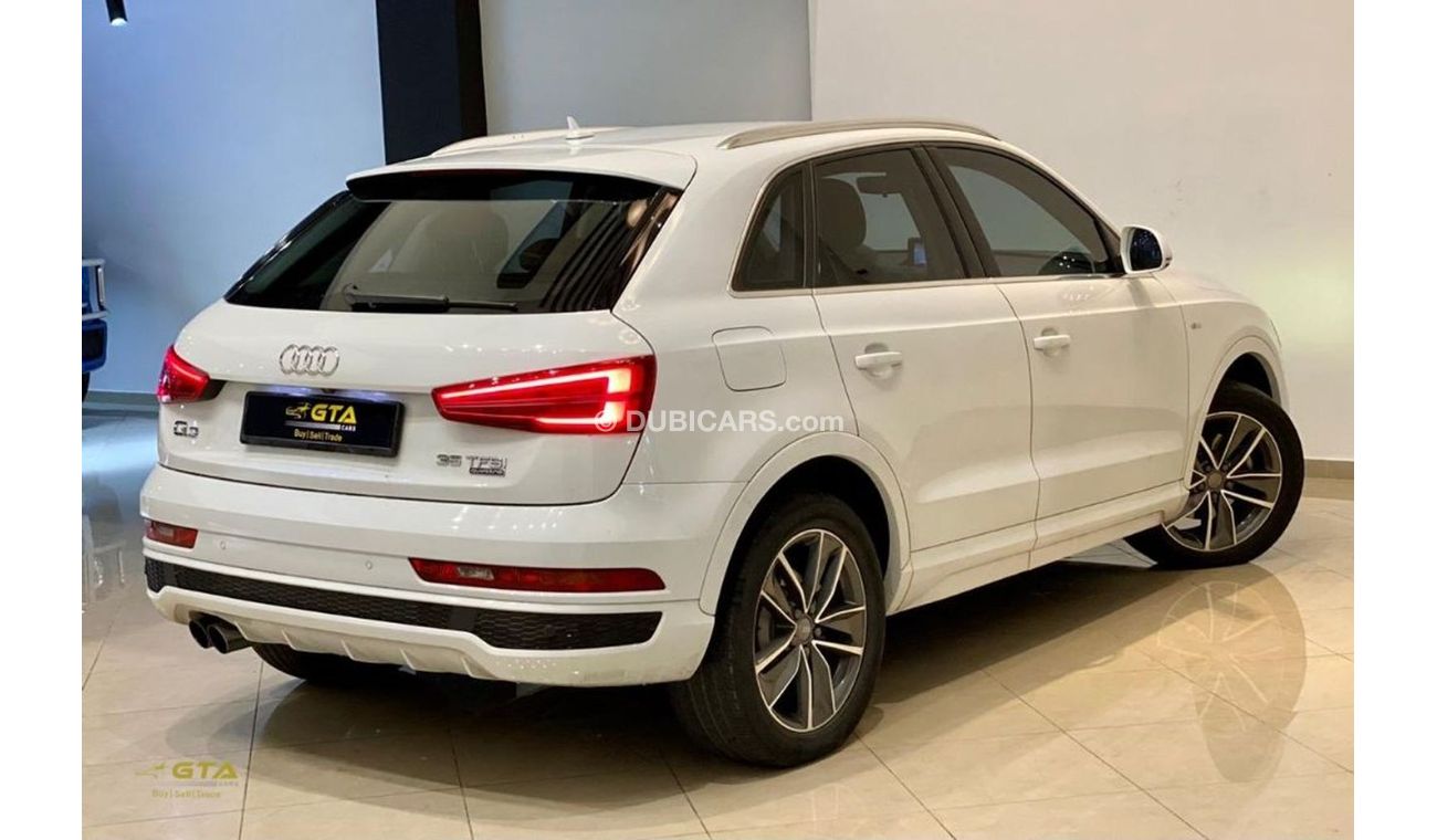 Audi Q3 2016 Audi Q3 35TFSI S-line Quattro, Warranty-Service Contract, GCC