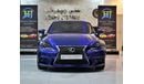 لكزس IS 350 EXCELLENT DEAL for our Lexus IS 350 F-Sport 2016 Model!! in Blue Color! GCC Specs