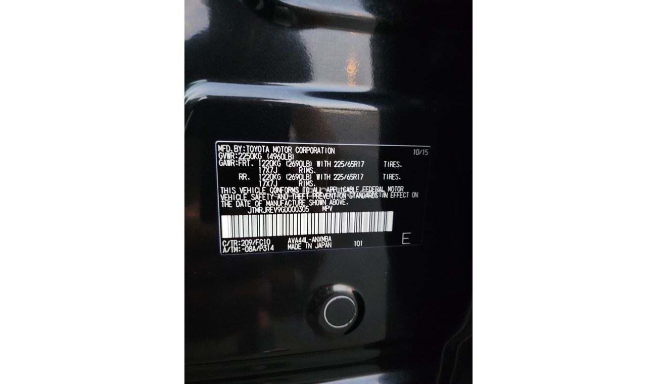 Toyota RAV4 Toyota Rav4 xle full option hybrid