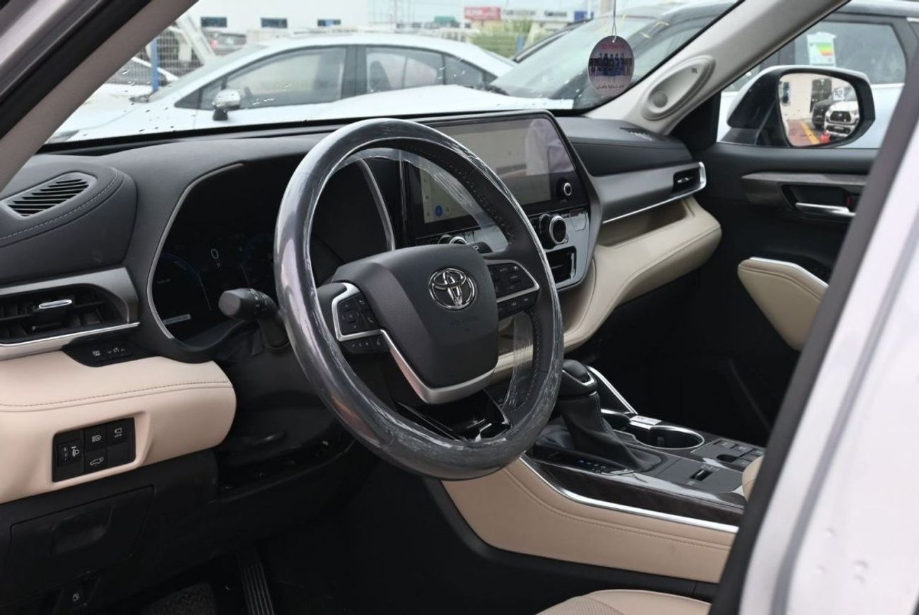 تويوتا هايلاندر Toyota Highlander Limited 2.5L Hybrid SUV, Model 2023 Color Silver