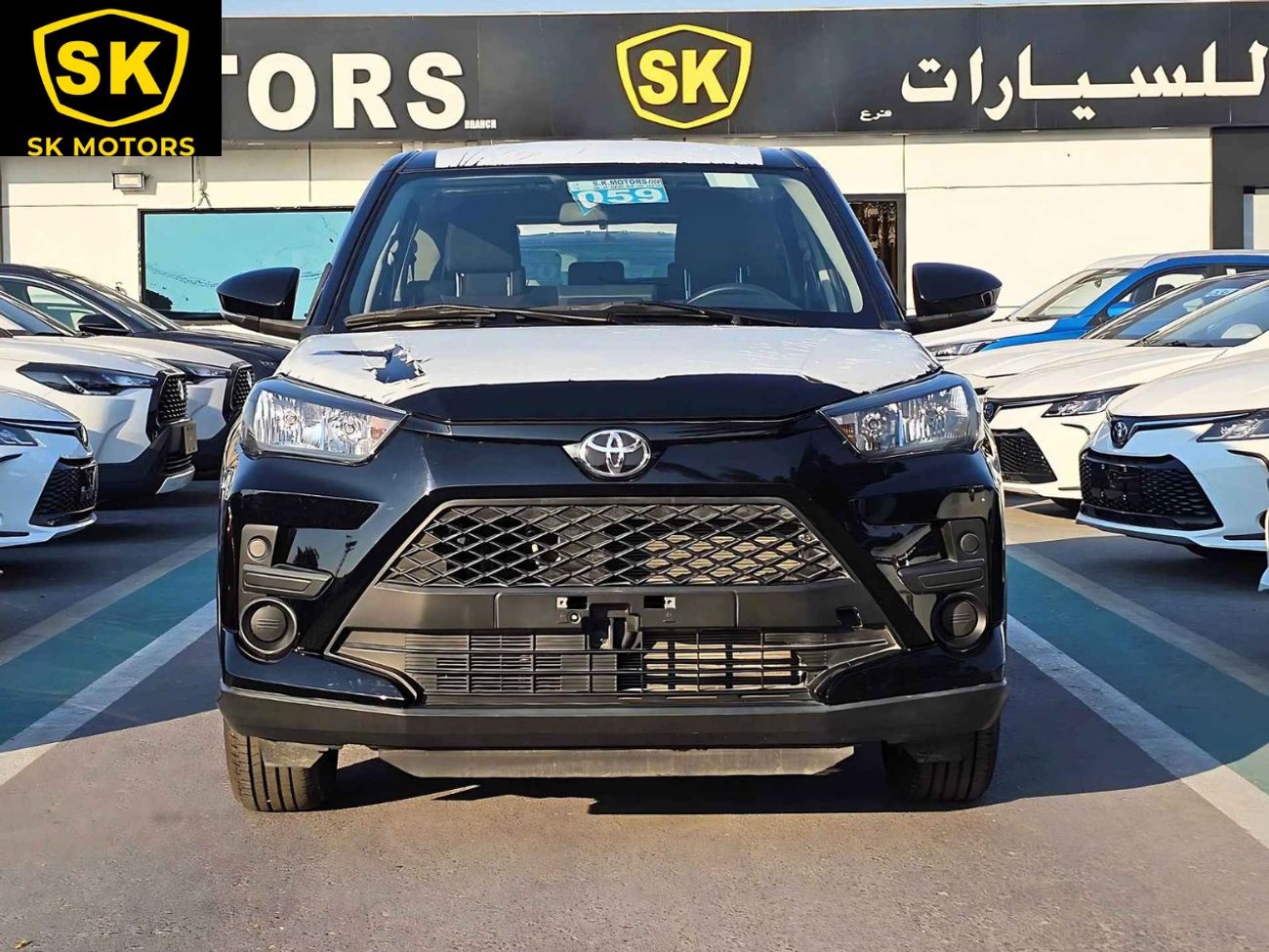 تويوتا ريز 1.2L Petrol, Alloy Rims, DVD Camera, Rear A/C ( CODE #  69047)