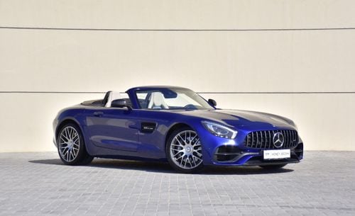 مرسيدس بنز AMG GT EXCELLENT DEAL for our Mercedes Benz AMG GT ( 2018 Model ) in Blue Color GCC Specs