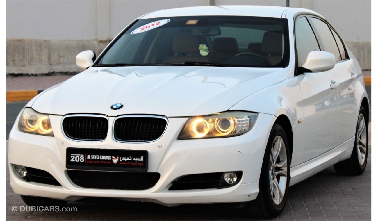 BMW 316i BMW 316i 2012 GCC 1600 in excellent condition without accidents, very clean from inside and outside