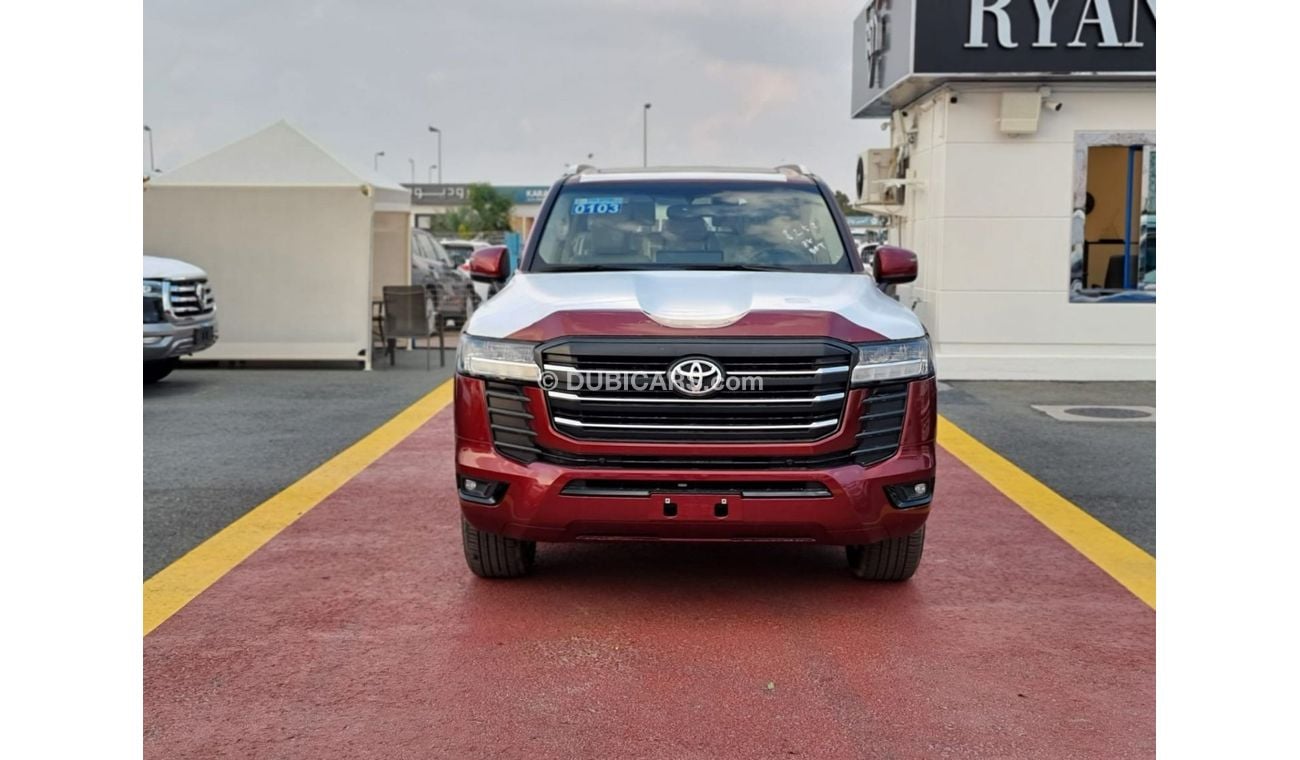 تويوتا لاند كروزر Toyota Land Cruiser GXR 4.0L Petrol GCC Red with Beige interior Model 2022