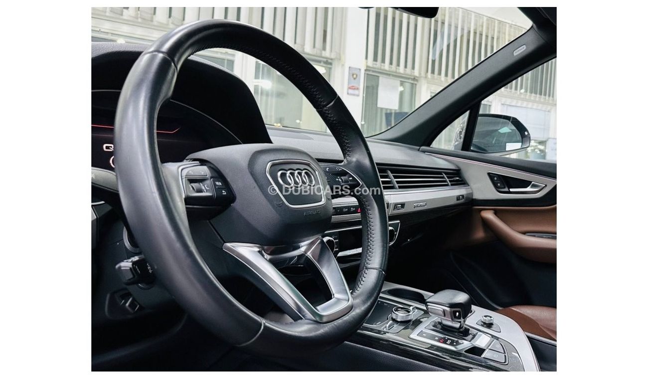 Audi Q7 45 TFSI quattro Luxury GCC .. Perfect Condition .. V6 .. Full Options ..