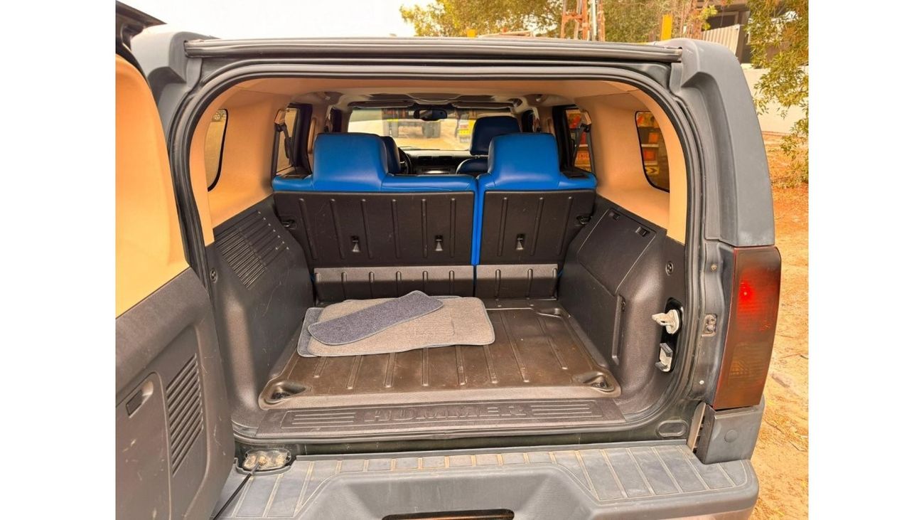 Hummer H3 SUNROOF | PREMIUM LEATHER BLUE INTERIOR | 3.5L PETROL | SUNROOF | 2006 | LHD | BACK CAMERA