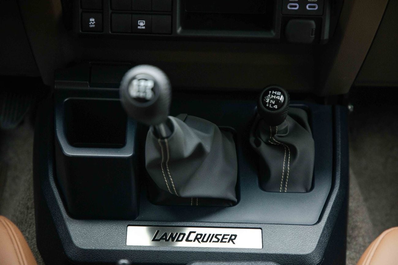 Toyota Land Cruiser LC76 Hardtop 2.8L - White Inside Saddle Tan | Export Only