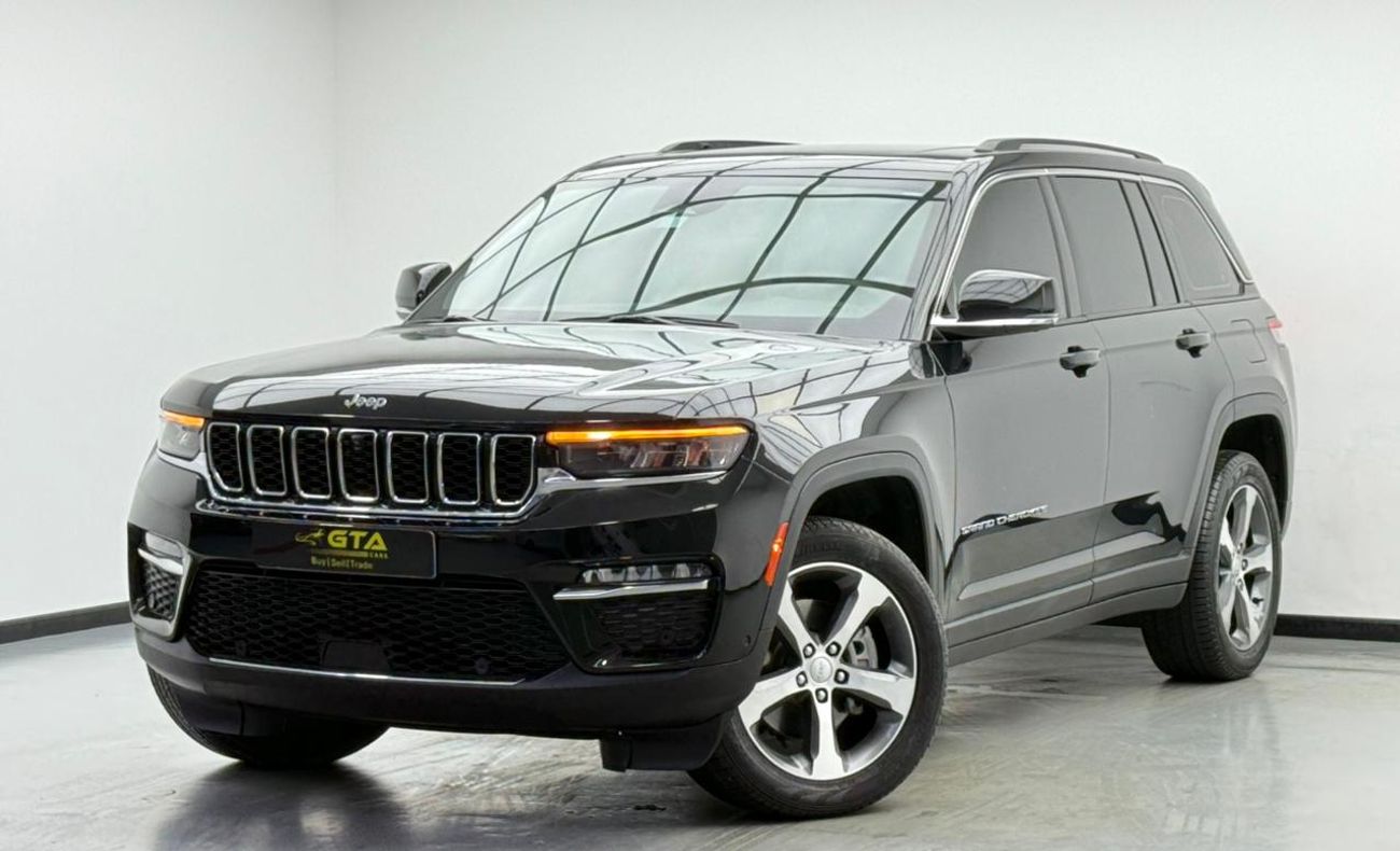 Jeep Grand Cherokee Limited 3.6L 2023 Jeep Grand Cherokee Limited Plus, 2028 Jeep Warranty, Low Km, Excellent Condition,