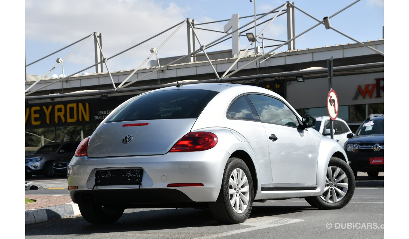 Volkswagen Beetle V4 - 2013 - BANK LOAN WITH 0 DOWNPAYMENT - 545 AED PER MONTH -
