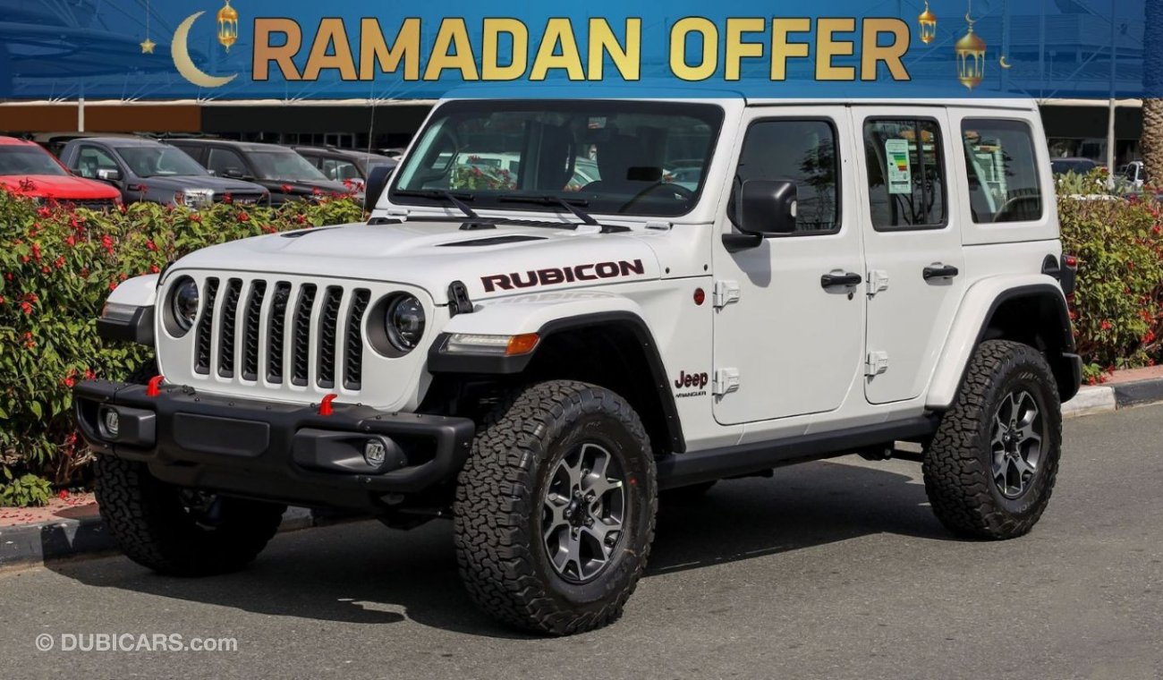 Jeep Wrangler Unlimited Rubicon 3.6L V6 , Winter package , GCC 2023 , 0Km , With 3 Yrs or 60K Km WNTY