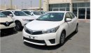 Toyota Corolla SE ACCIDENTS FREE - GCC - ENGINE 1600 CC - CAR IS IN PERFECT CONDITION INSIDE OUT