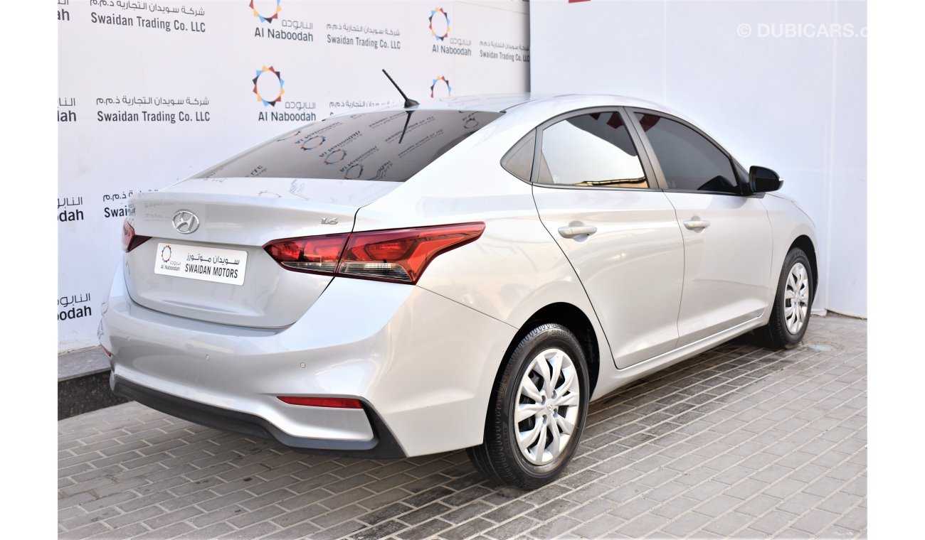 Hyundai Accent 1.6L GL 2019 GCC SPECS DEALER WARRANTY