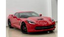 Chevrolet Corvette 2015 Chevrolet Corvette Stingray Z51 3LT, Full Service History, Warranty, GCC