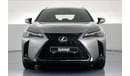 Lexus UX200 F Sport Prestige | 1 year free warranty | 1.99% financing rate | 7 day return policy
