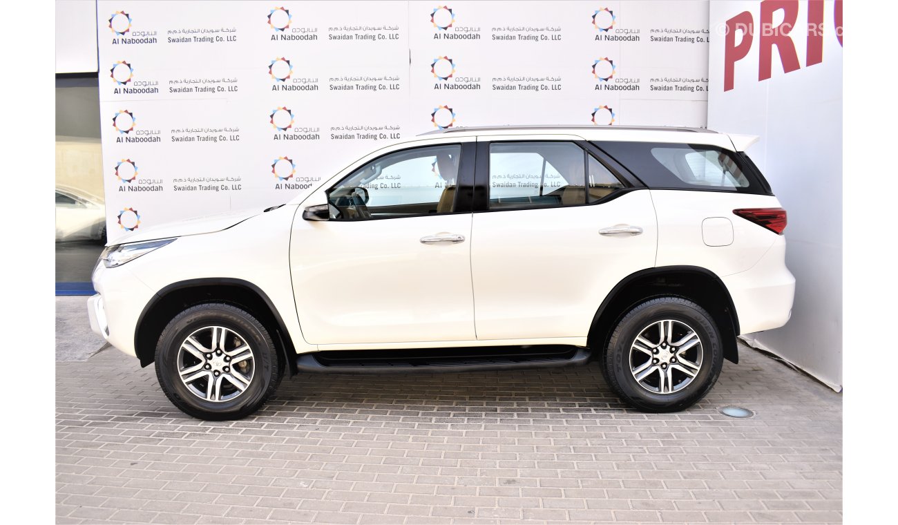 Toyota Fortuner AED 2155 PM | 0% DP | 4.0L GRX V6 4WD GCC WARRANTY