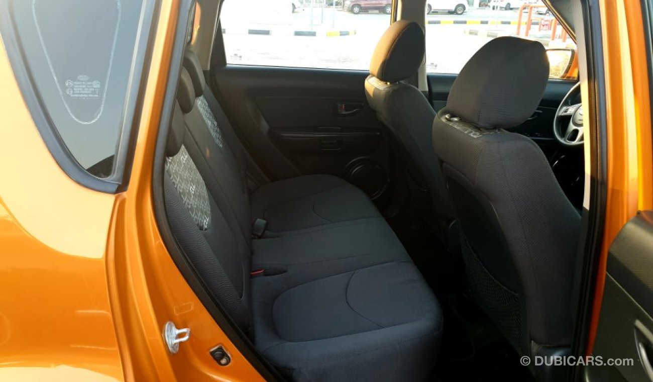 Kia Soul The car is clean inside and out and does not need any expenses