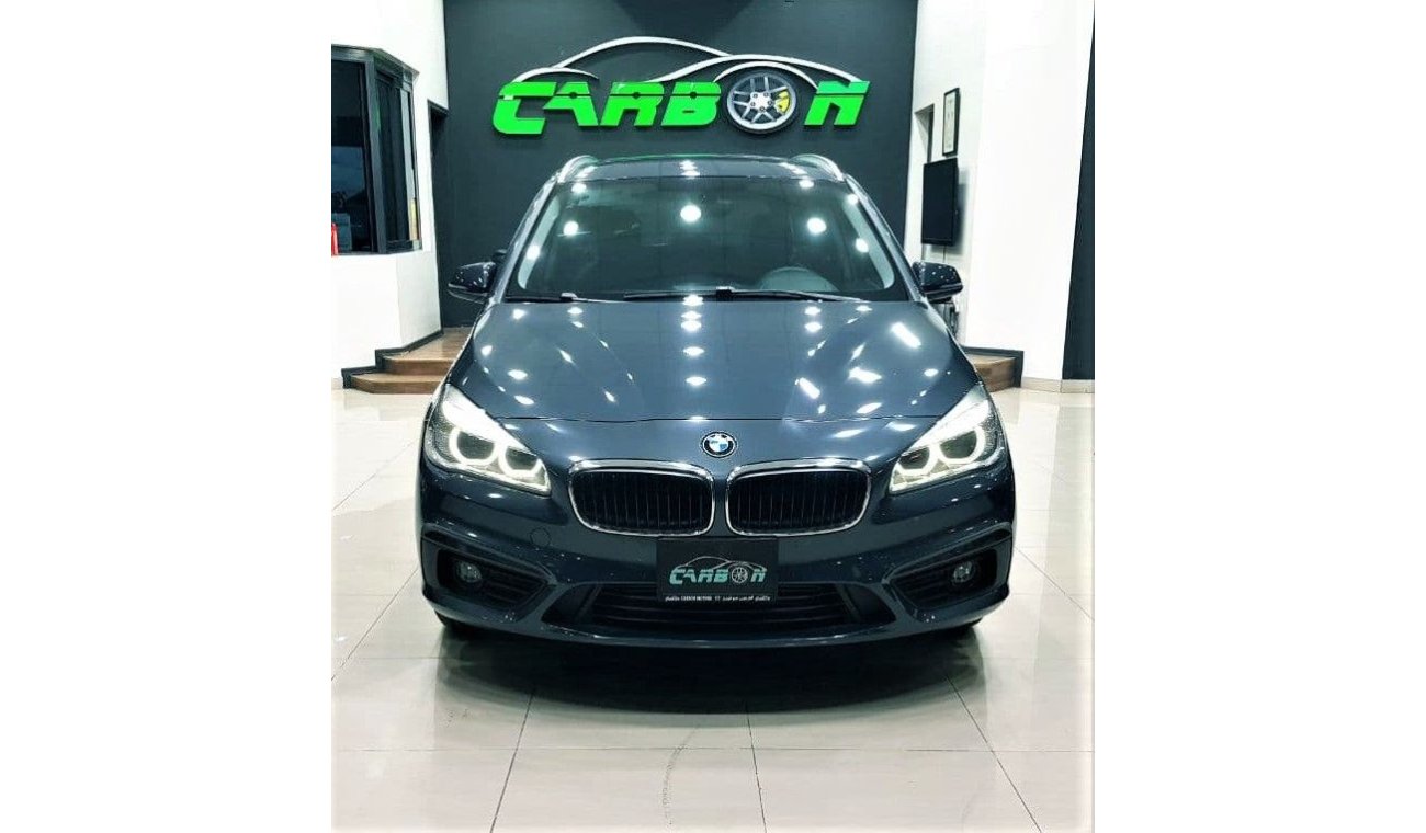 BMW 218i BMW 218I 2016 WITH ONLY 1000KM IN IMMACULATE CONDITION FOR 79K AED WITH FREE WARRANTY INSURANCE REG.
