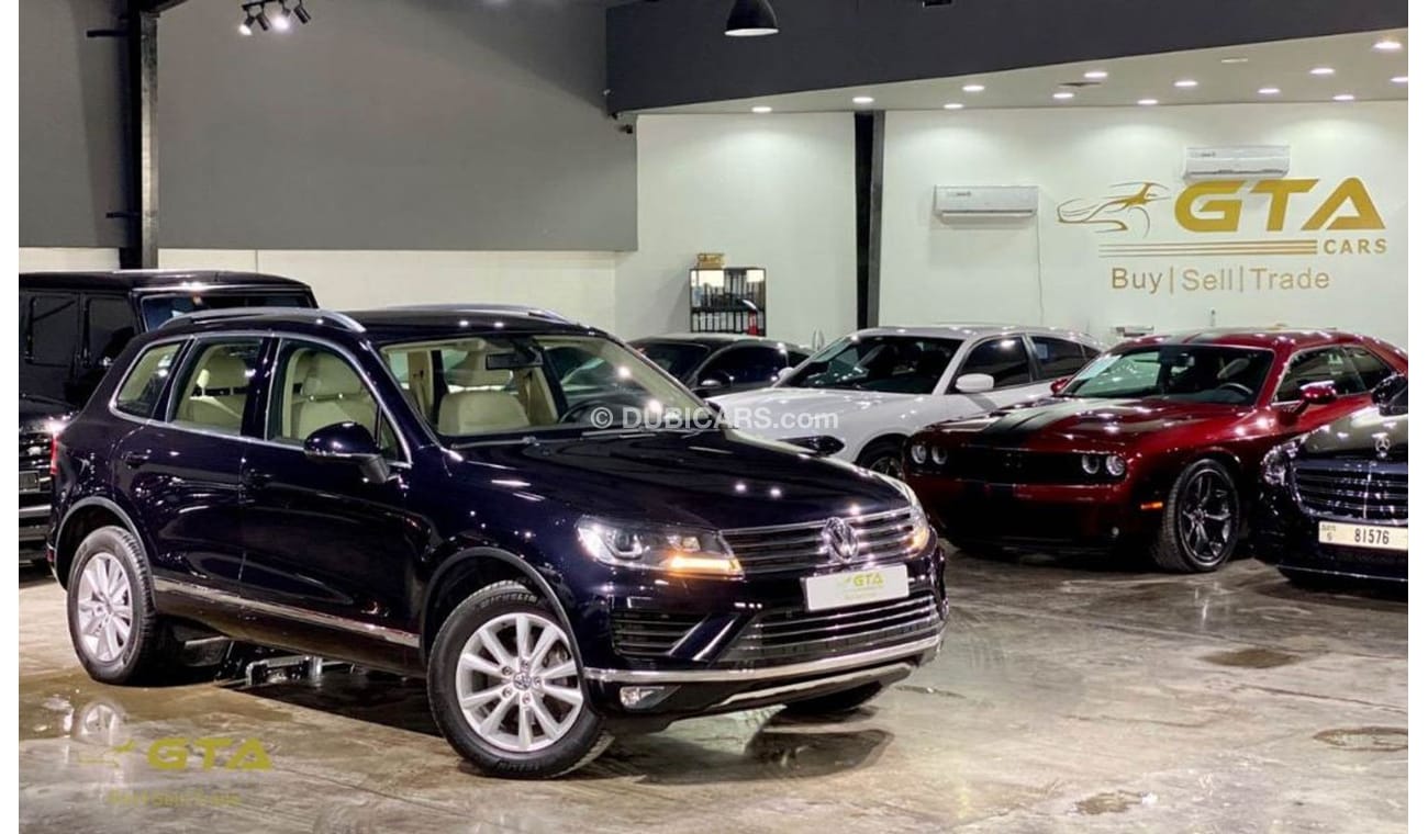 Volkswagen Touareg 2015 VW TOUAREG WARRANTY FULL AL NABOODA SERVICE HISTORY