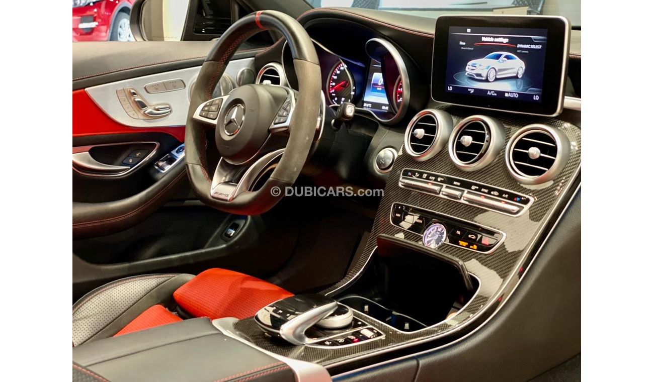 Mercedes-Benz C 63 AMG 2017 Mercedes AMG C63S, Mercedes Warranty-Full Service History, GCC