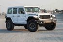 Jeep Wrangler 2024 Jeep Wrangler Rubicon Xtreme 2.0L Turbo – White inside Black & Red | Export Only