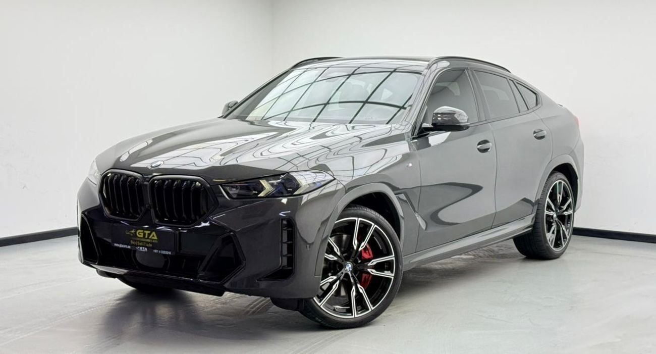 BMW X6 XDRIVE40I M SPORT 2025 BMW X6, 2030 BMW Warranty + Service Pack, Full BMW Service