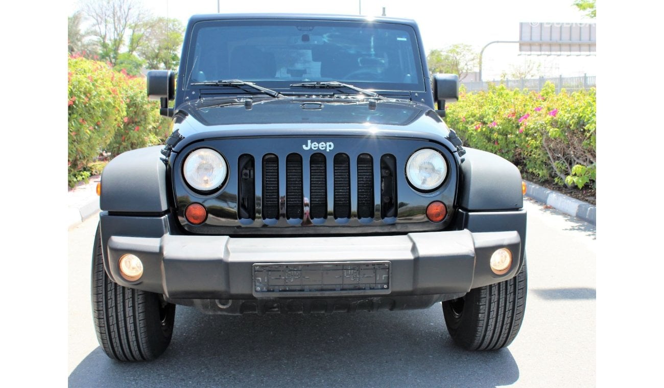 Jeep Wrangler 2013 -SPORT/ GCC/ FULL JEEP SERVICE HISTORY / 100% ORIGINAL PAINT / 1 YEAR WARRANTY